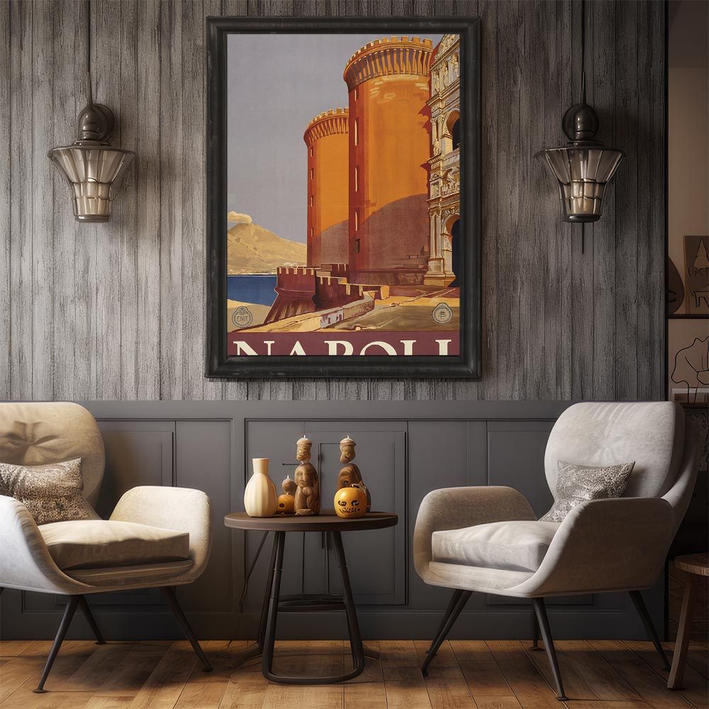 B4サイズ（約25x36cm）】【bn-poster-1982】超レトロ 復刻 絵画 古い