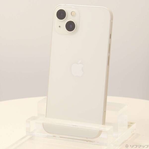 【中古】iPhone13 128GB スターライト 中古品〕 iPhone13 128GB スターライト MLND3J／A SIMフリー【269