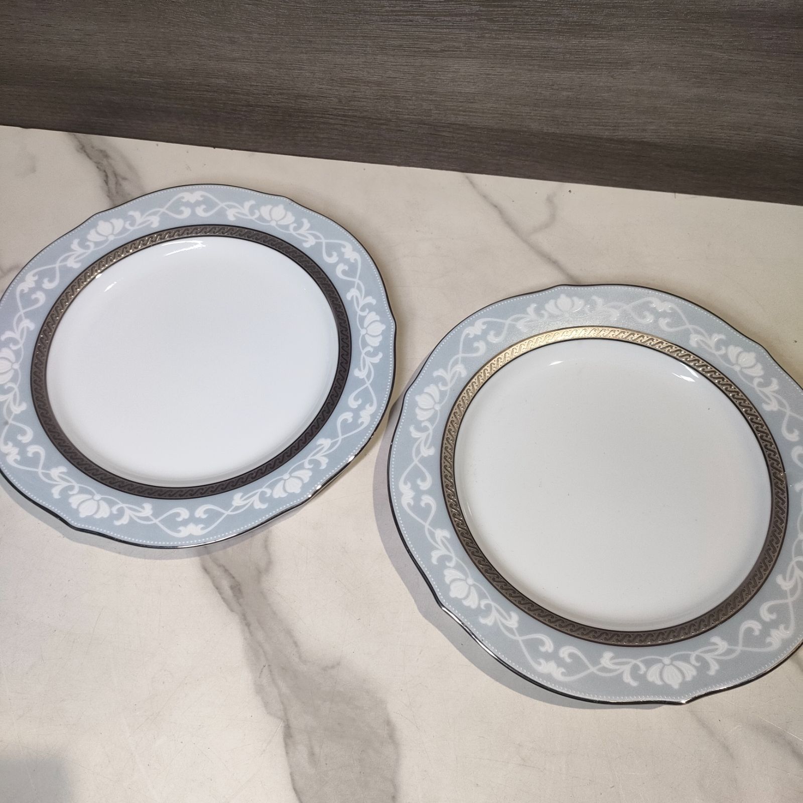 17【美品】Noritake ノリタケ 23センチ 2枚セット ペア ハンプシャー