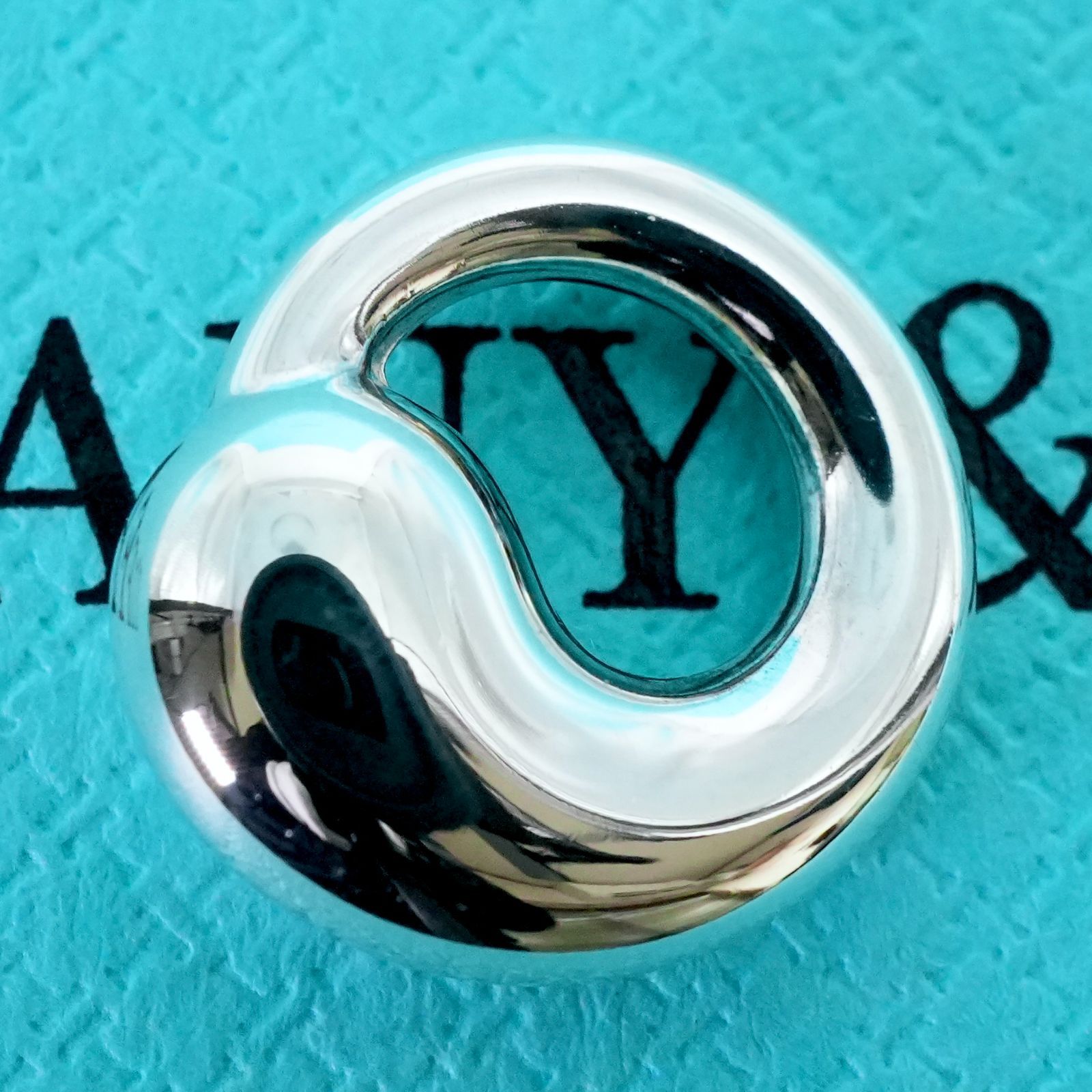 極美品 ティファニー エターナルサークル ペンダントトップ/25-2123S