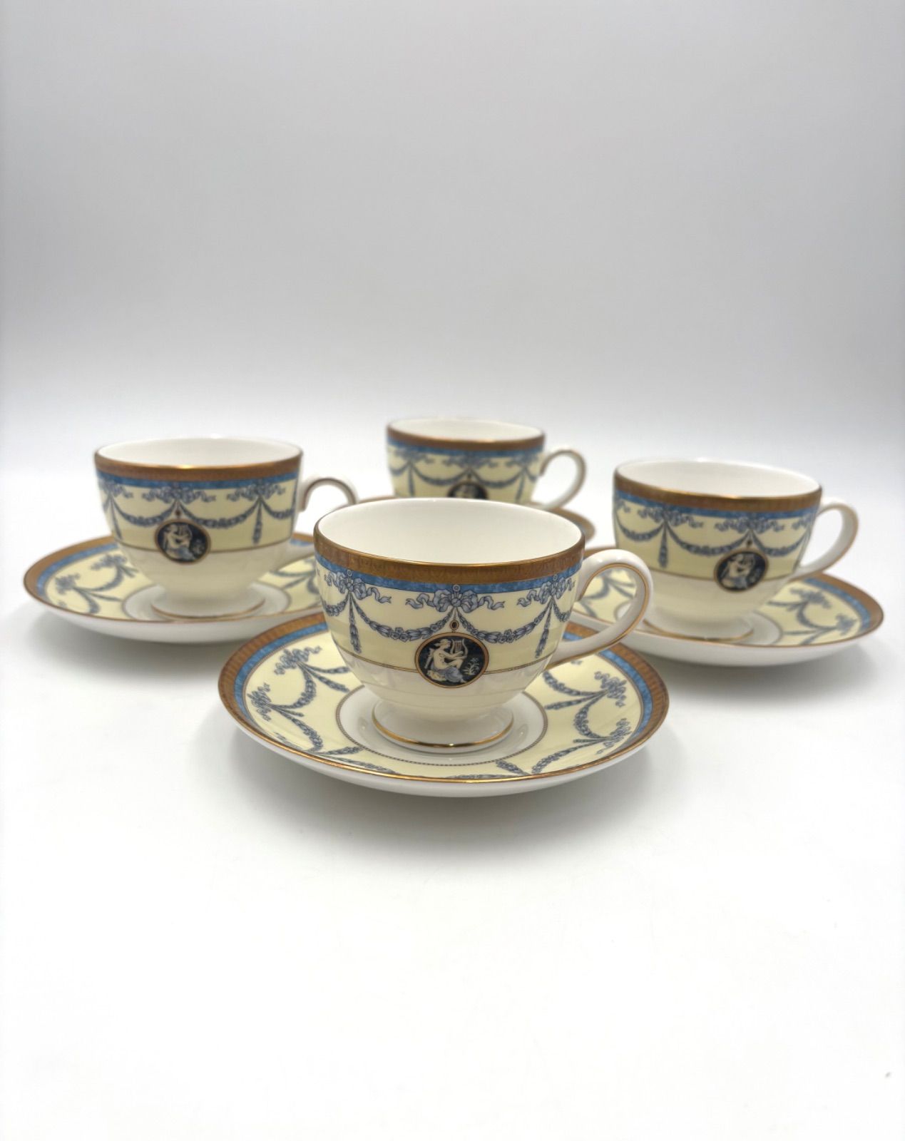 ウェッジウッド マデリン カップ＆ソーサー 4客セット