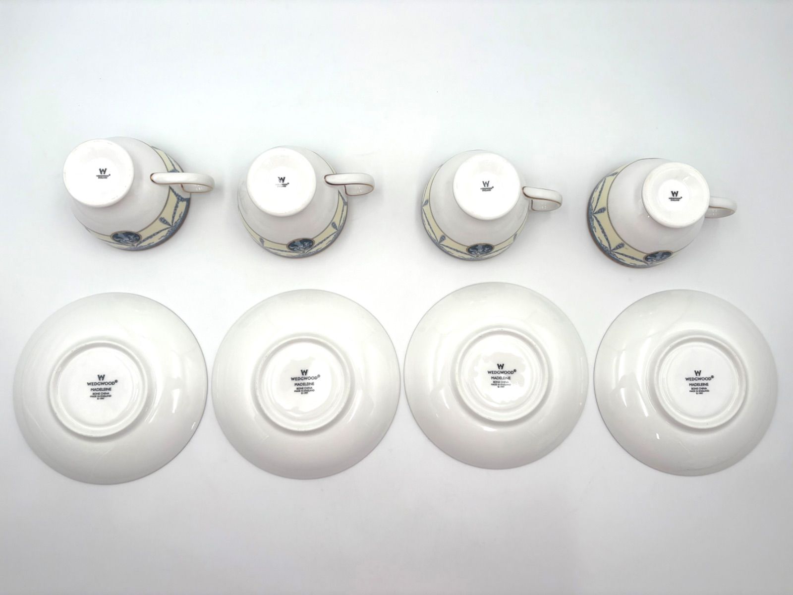 カップ＆ソーサー 4客セット