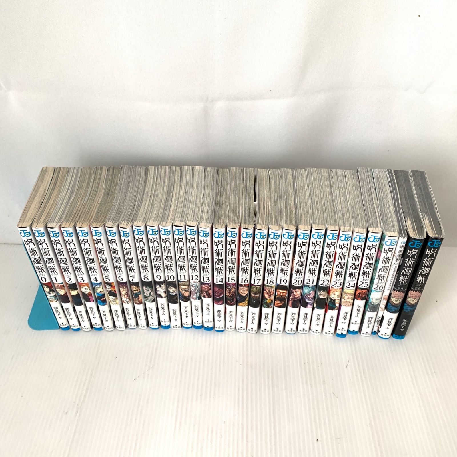 中古】コミック呪術廻戦0巻〜26巻・0.5巻・公式ファンブック付き