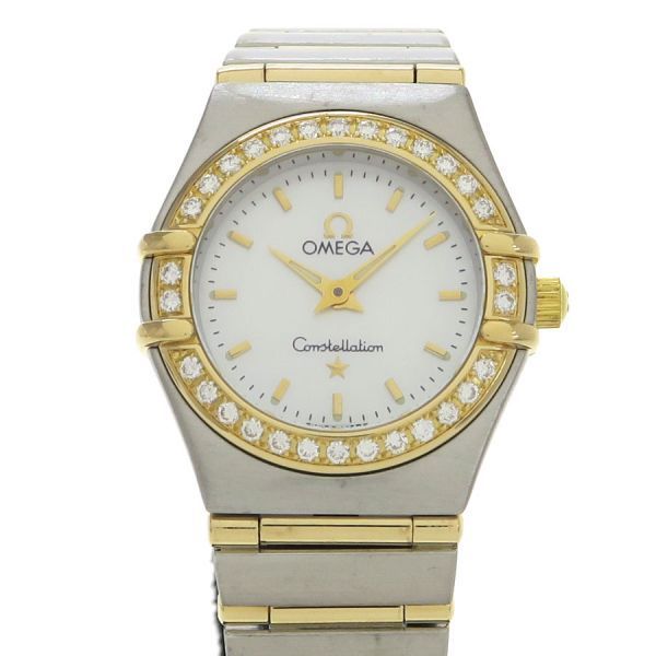 オメガ コンステレーションミニ 22 5 mm 1267 7 レディース 腕時計 Aランク