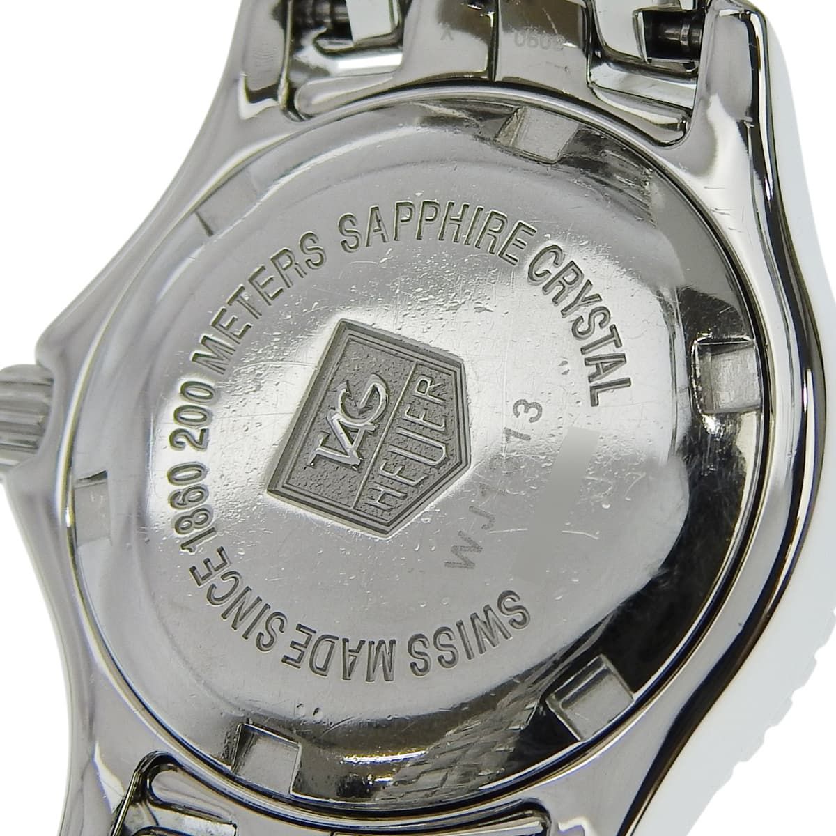 タグホイヤー リンク デイト WJ1313-0 SS シェル文字盤 ホワイト