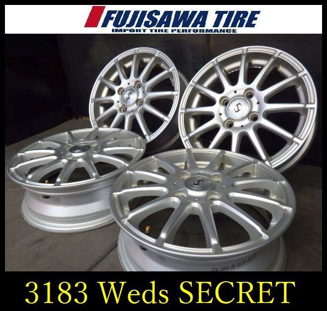 3183 J Weds SECRET 14 x 4 5 4穴 PCD 100 45 4本