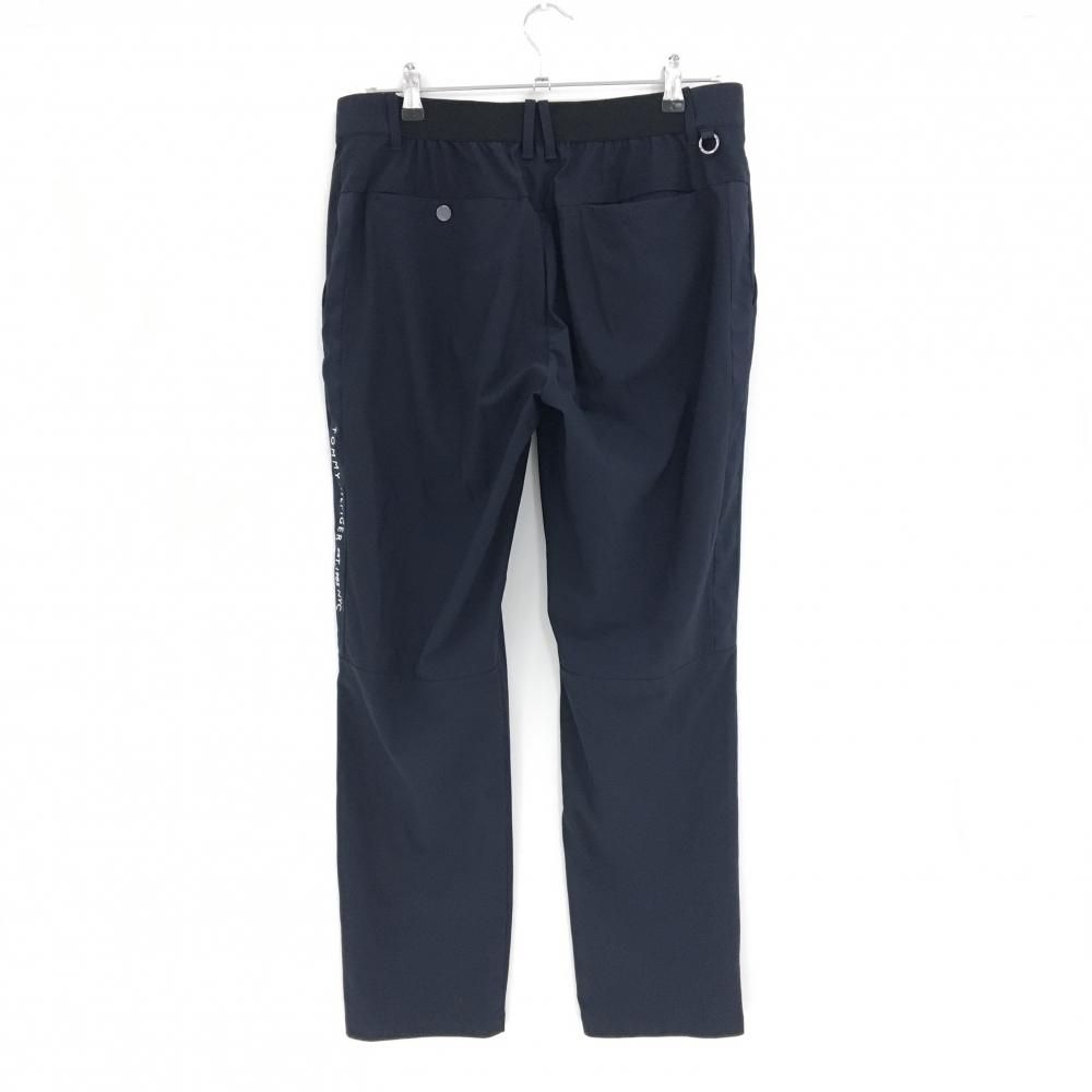 トミーヒルフィガーゴルフ パンツ ネイビー ウエスト後ろゴム サイド