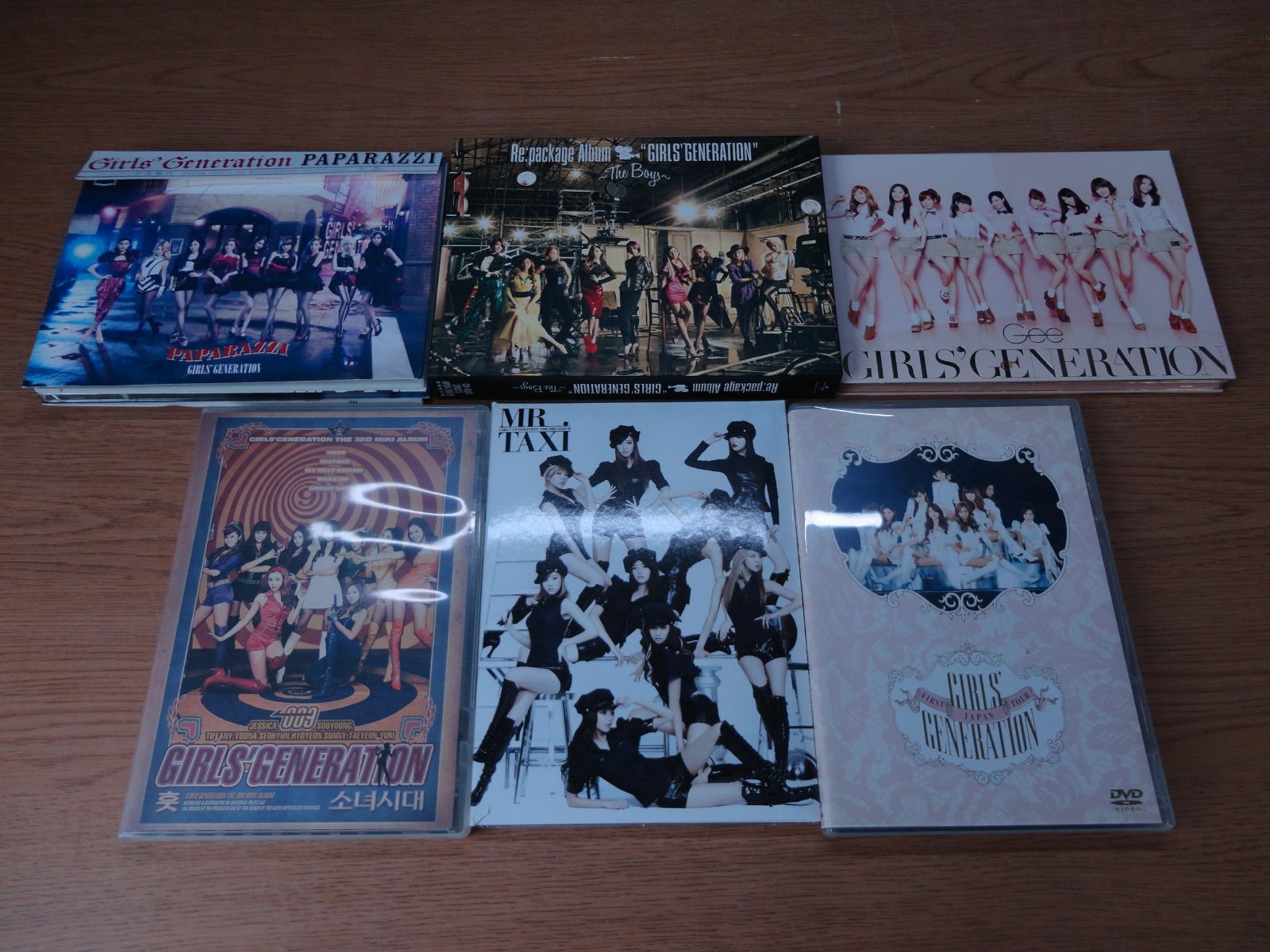 CD】少女時代6点セット/PAPARAZZI[スペシャルエディション][DVD付初回