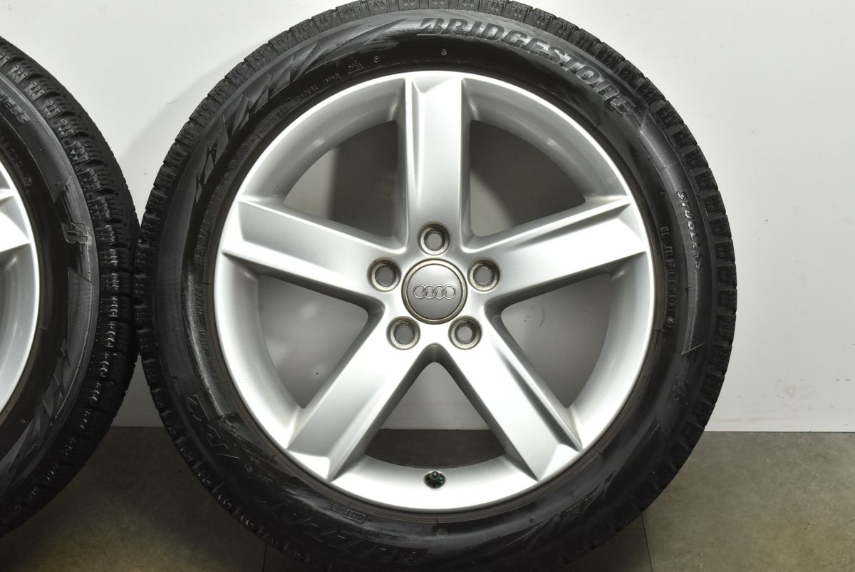 正規品】アウディ 8K A4 純正 17in 7J +46 PCD112 ブリヂストン