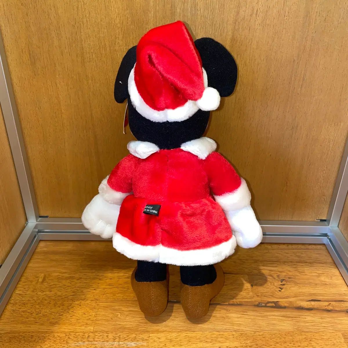 ミニーマウス クリスマスぬいぐるみ