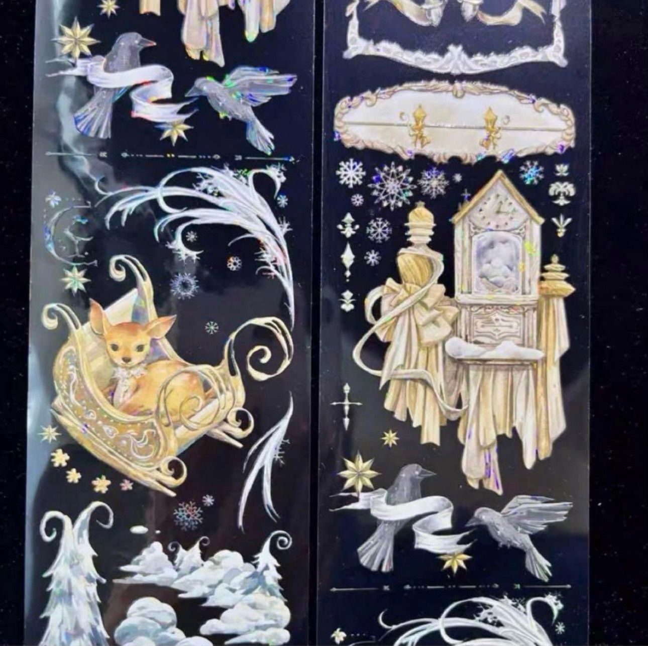  贝壳光 6 cm 10 m 冬日雪国 海外マスキングテープ 海外マステ 人物 装飾 マスキングテープ テープ マスキングテープ