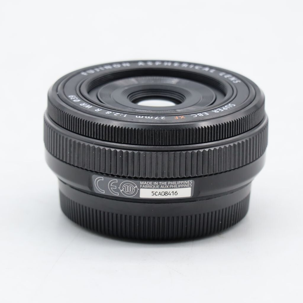 富士フイルムFUJIFILM X 交換レンズ フジノン 単焦点 パンケーキ 27mm