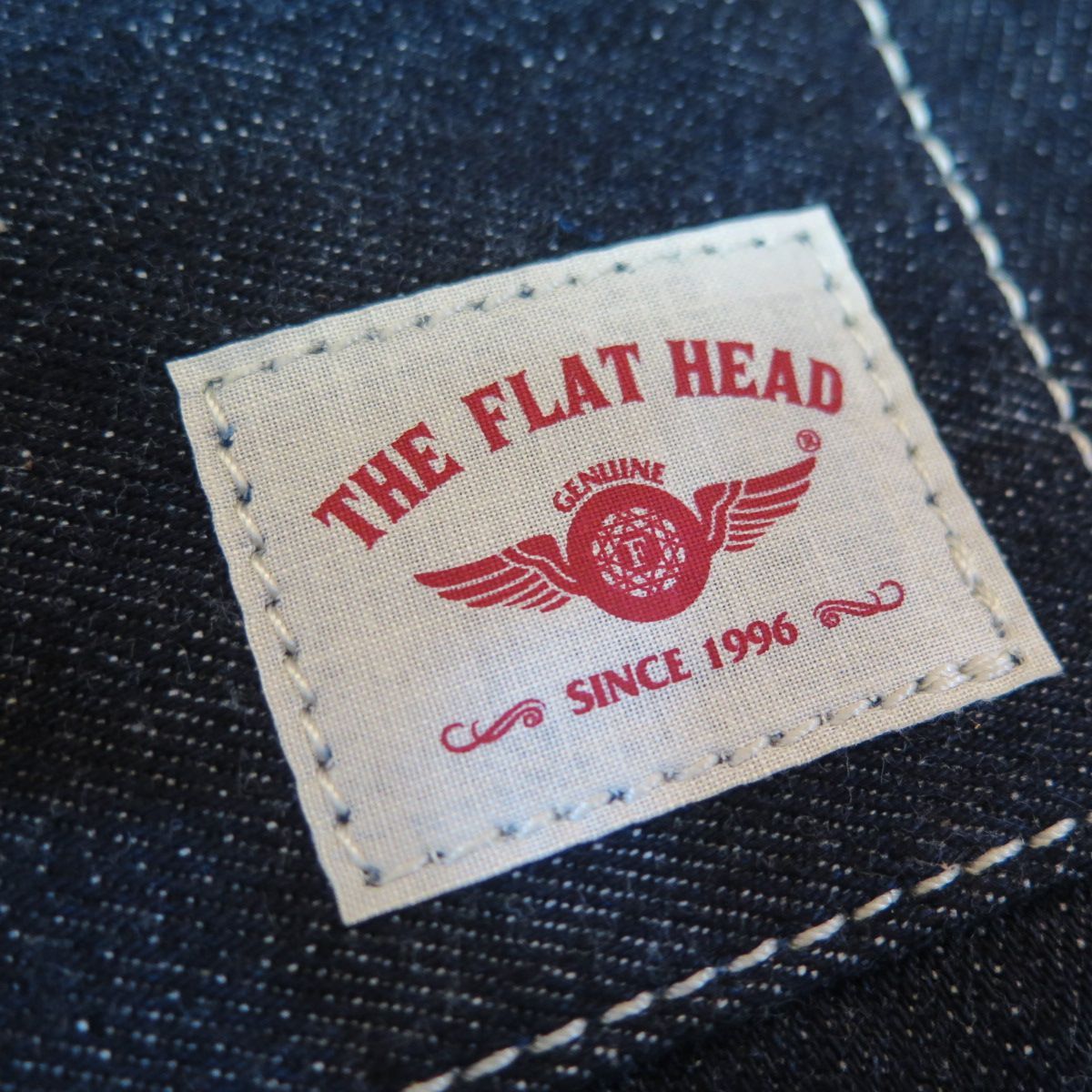 フラットヘッド】18oz デニム サコッシュ THE FLAT HEAD FN-BT006 日本