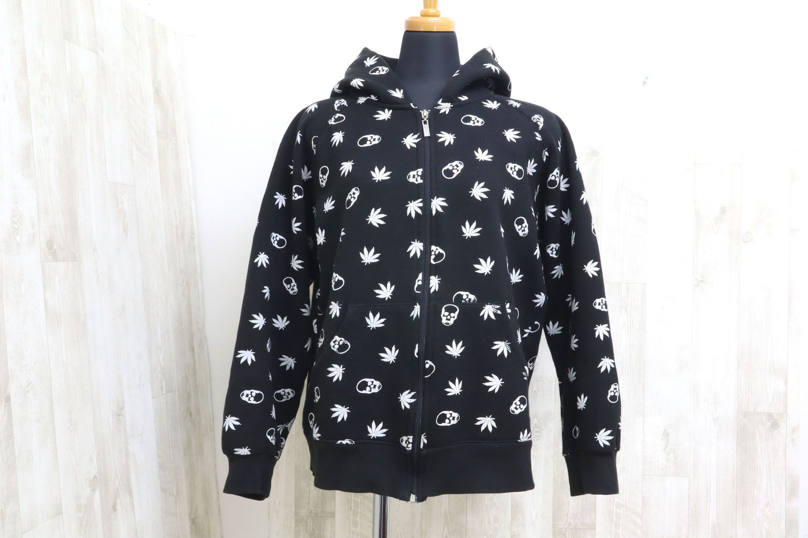 lucien pellat-finet ルシアンペラフィネ スカル ジップアップ