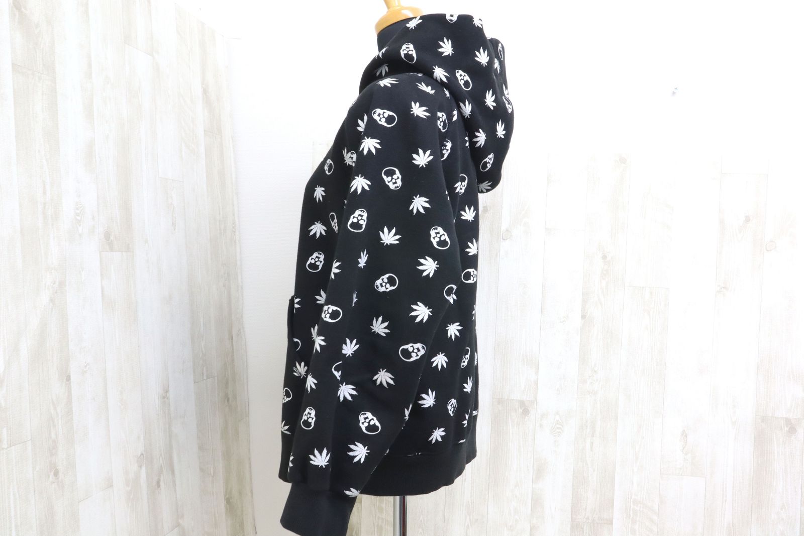 lucien pellat-finet ルシアンペラフィネ スカル ジップアップ