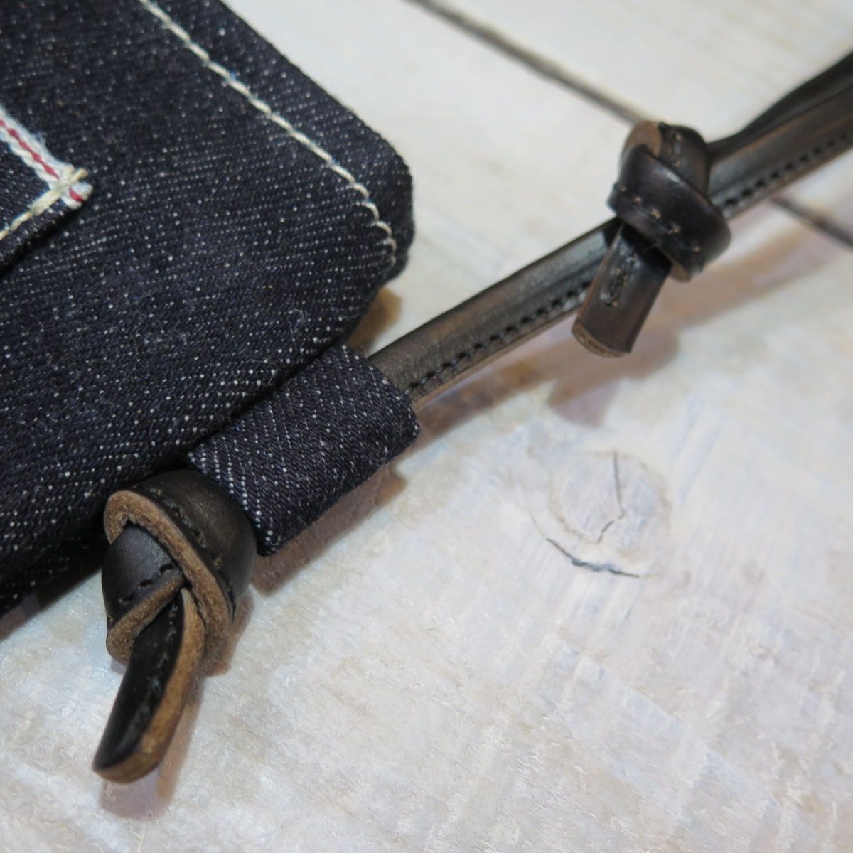 フラットヘッド】18oz デニム サコッシュ THE FLAT HEAD FN-BT006 日本