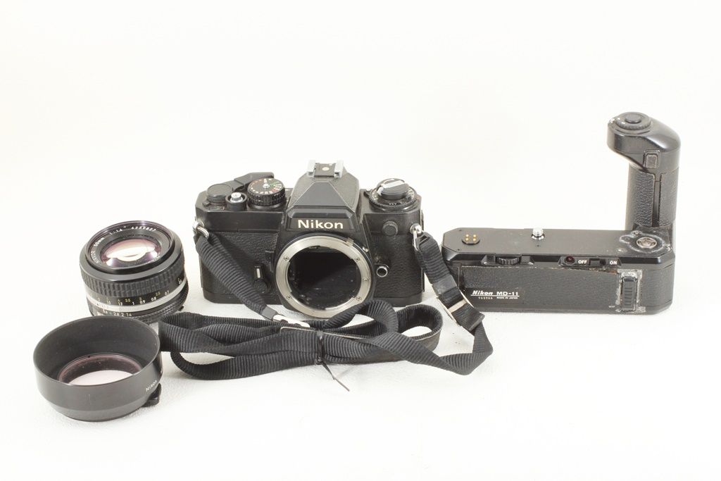 ジャンク Nikon ニコン FE Ai Nikkor 50/1.4 一眼レフ フィルム カメラ