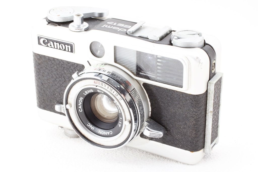ジャンク Canon キヤノン demi デミ EE17 コンパクト フィルム カメラ