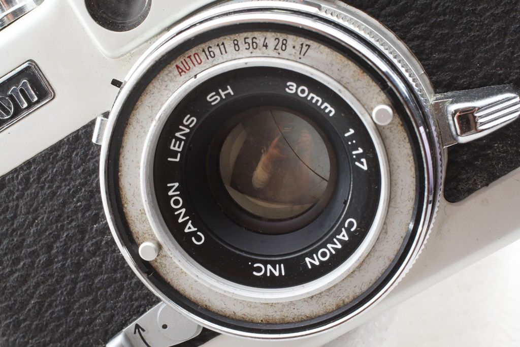 ジャンク Canon キヤノン demi デミ EE17 コンパクト フィルム カメラ