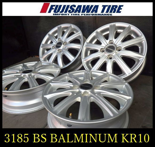 3185 J BS KR 10 14 x 4 5 4穴 PCD 100 45 4本