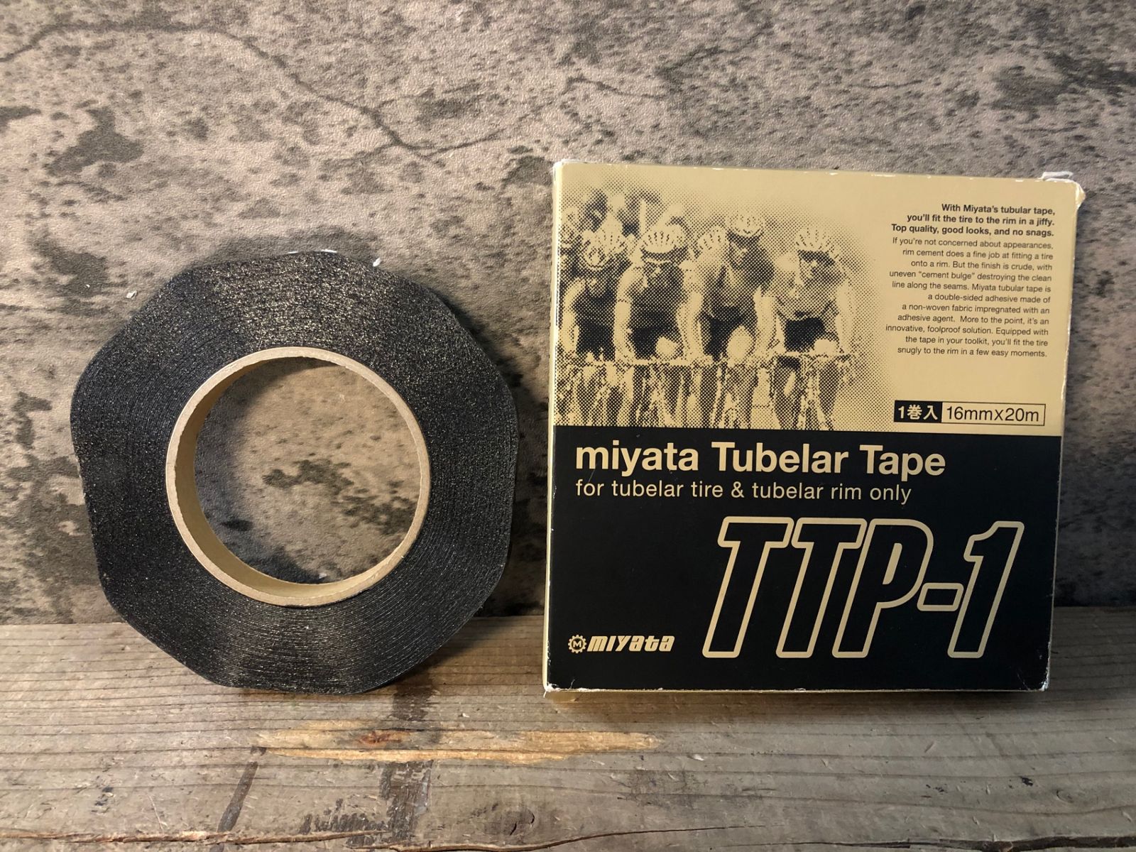 ミヤタ MIYATA TTP-1 チューブラーテープ JP027 ミヤタ MIYATA TTP-1 Tubelar Tape チューブラーテープ 16mmx20m
