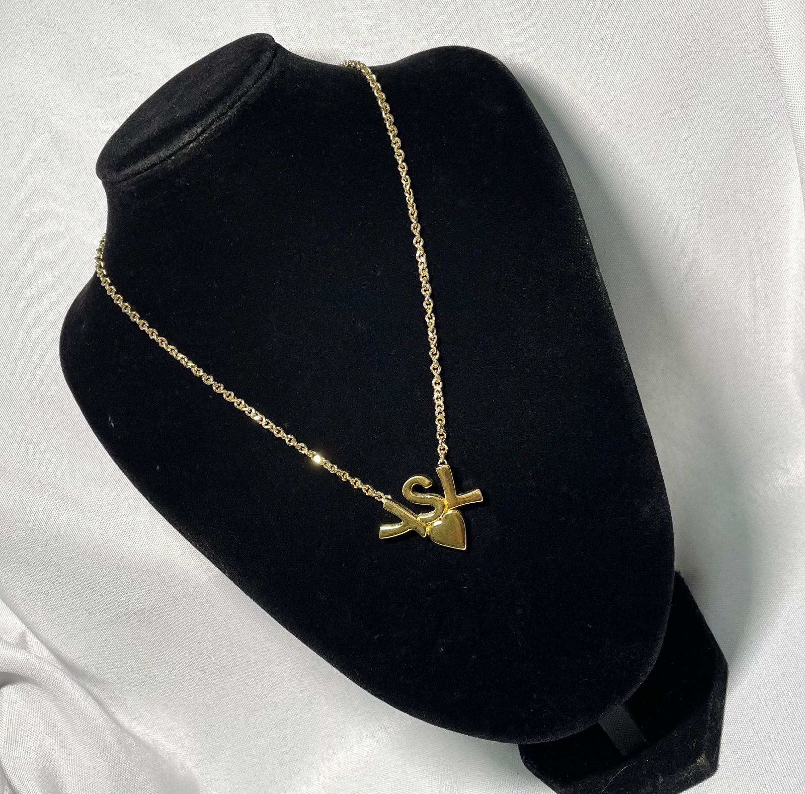 YVES SAINT LAURENT イヴサンローラン YSL & ハートデザイン