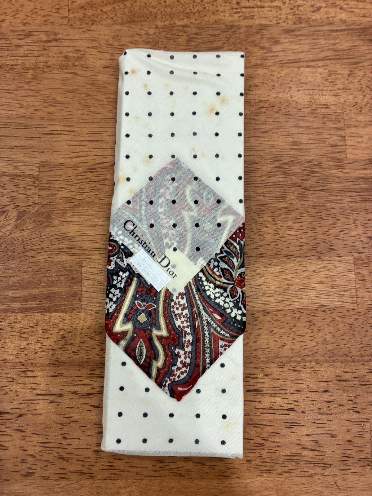 クリスチャンディオール ハンカチセット3枚 B25112458 - メルカリ