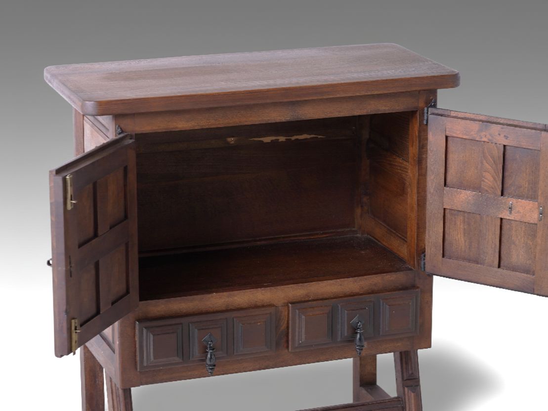 スペイン製】希少 スペイン家具 NAVARRO ARGUDO キャビネット(サイド