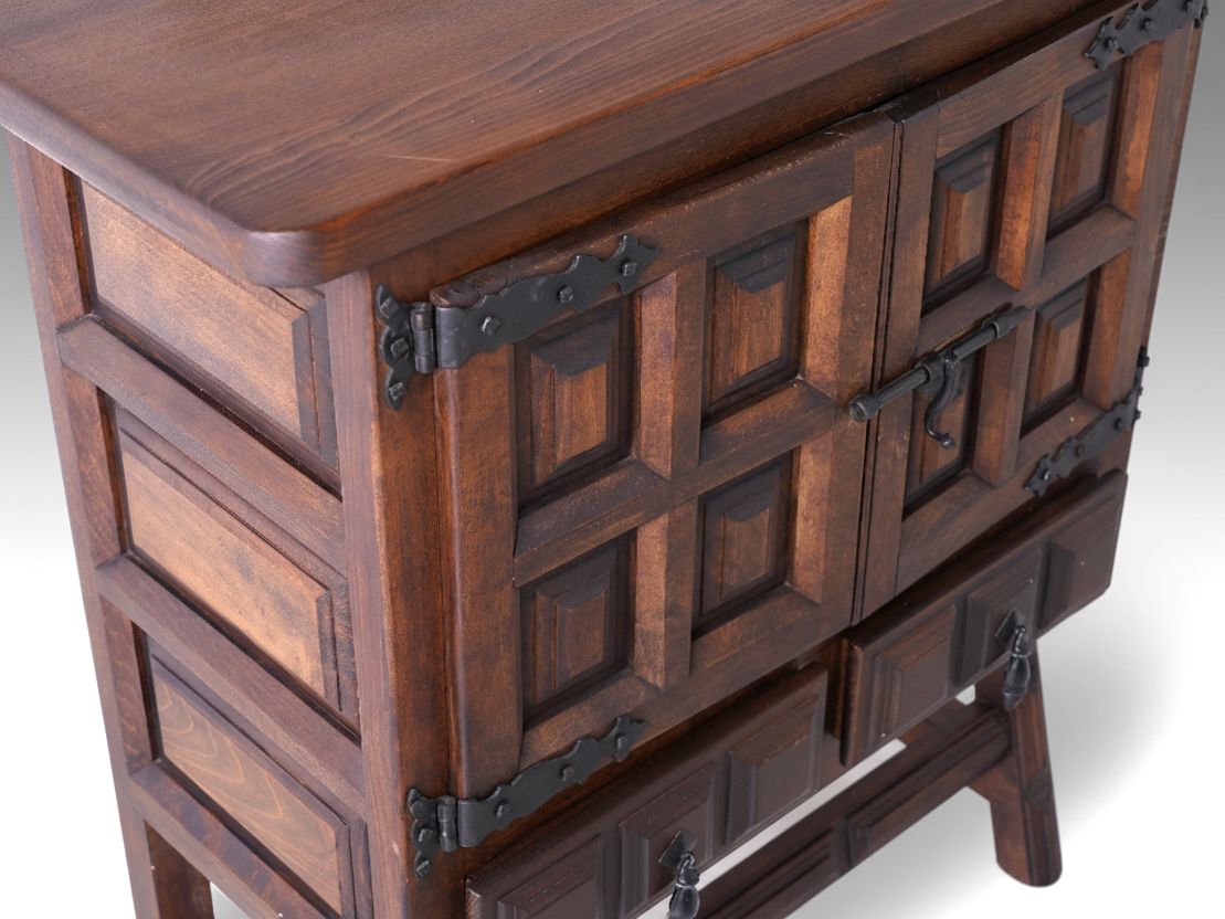 スペイン製】希少 スペイン家具 NAVARRO ARGUDO キャビネット(サイド