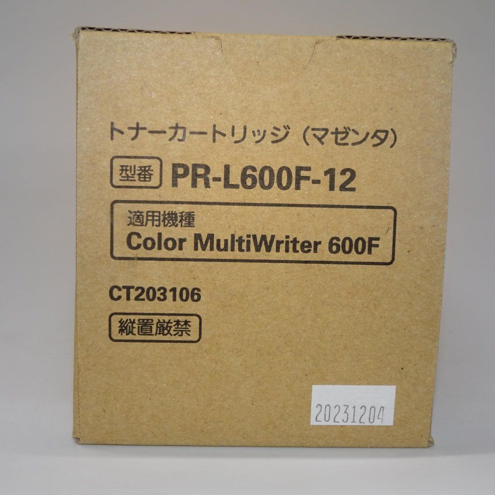 NEC PR L 600 F 12 トナーカートリッジ マゼンタ