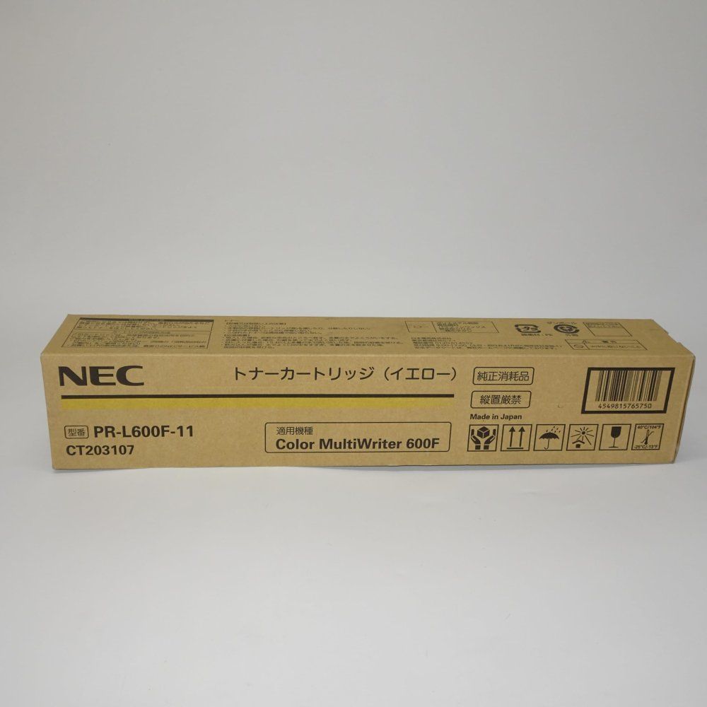 NEC PR-L 600 F-11 トナーカートリッジ イエロー