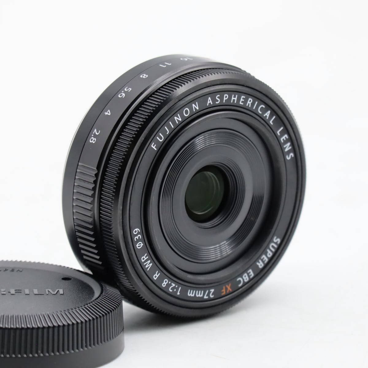 FUJIFILM XF27mm F2.8 R WR パンケーキ単焦点レンズ 防塵防滴 軽量
