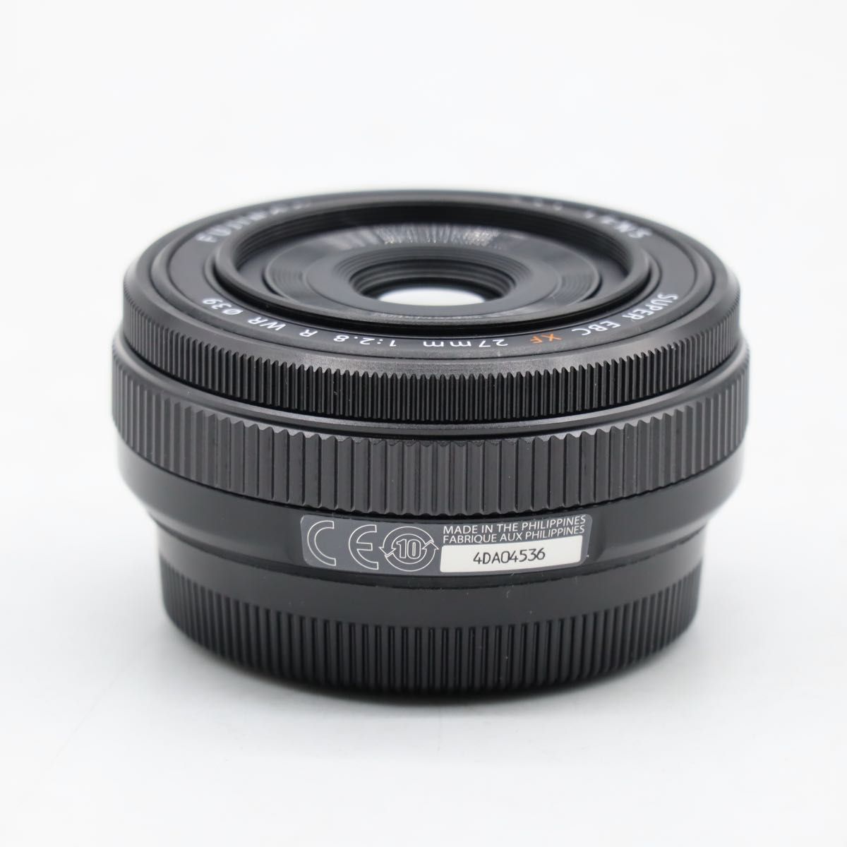 FUJIFILM XF27mm F2.8 R WR パンケーキ単焦点レンズ 防塵防滴 軽量