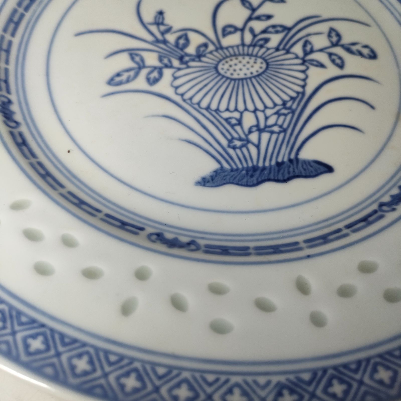 17【美品】景徳鎮 蛍焼き 25センチ 大皿 2枚セット 年末年始 お正月