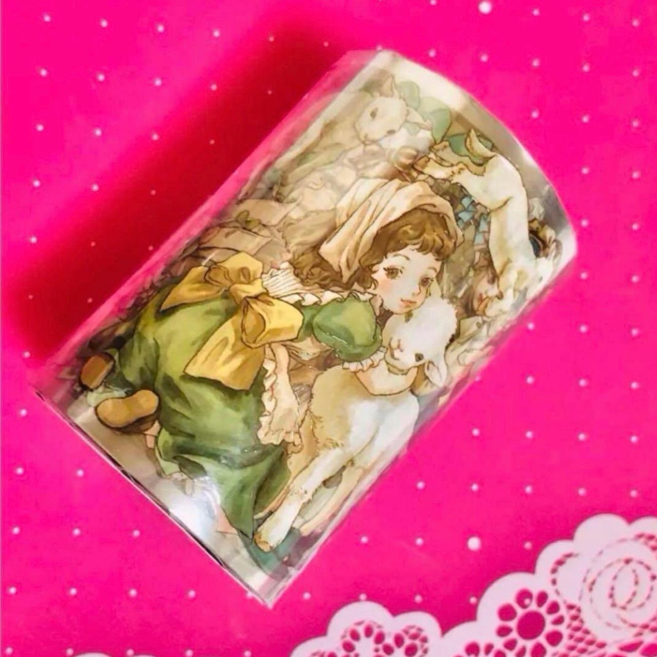 水晶 7 cm×10 m 朵拉的玩偶屋 海外マスキングテープ 海外マステ