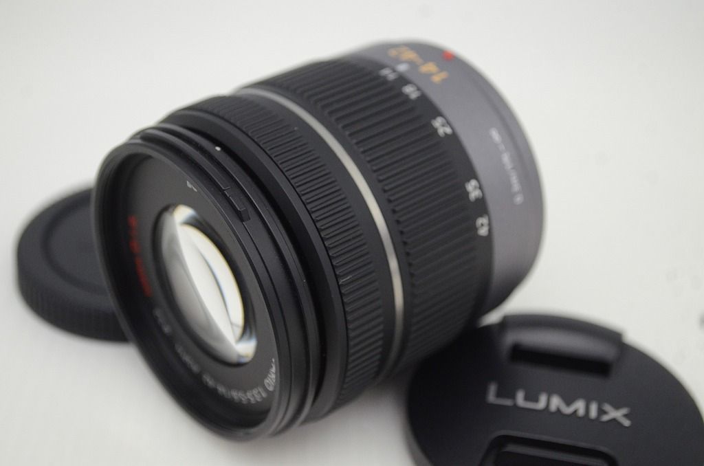 Panasonic LUMIX G VARIO 14 42 mm F 3 5 6 ASPH MEGA O I S H マイクロフォーサーズ フード付 251202
