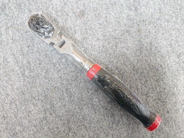 スナップオン 3 8 dr ソフトグリップ フレックスラチェット FHF 100 レッド Snap-on