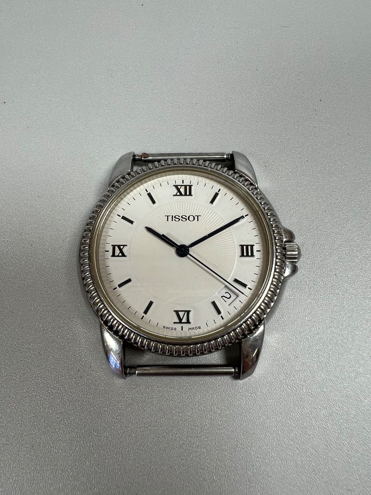 Tissot シルバー アナログ手巻き時計 ジャンク　アンティーク ジャンク】TISSOT 時計 現状品 - メルカリ