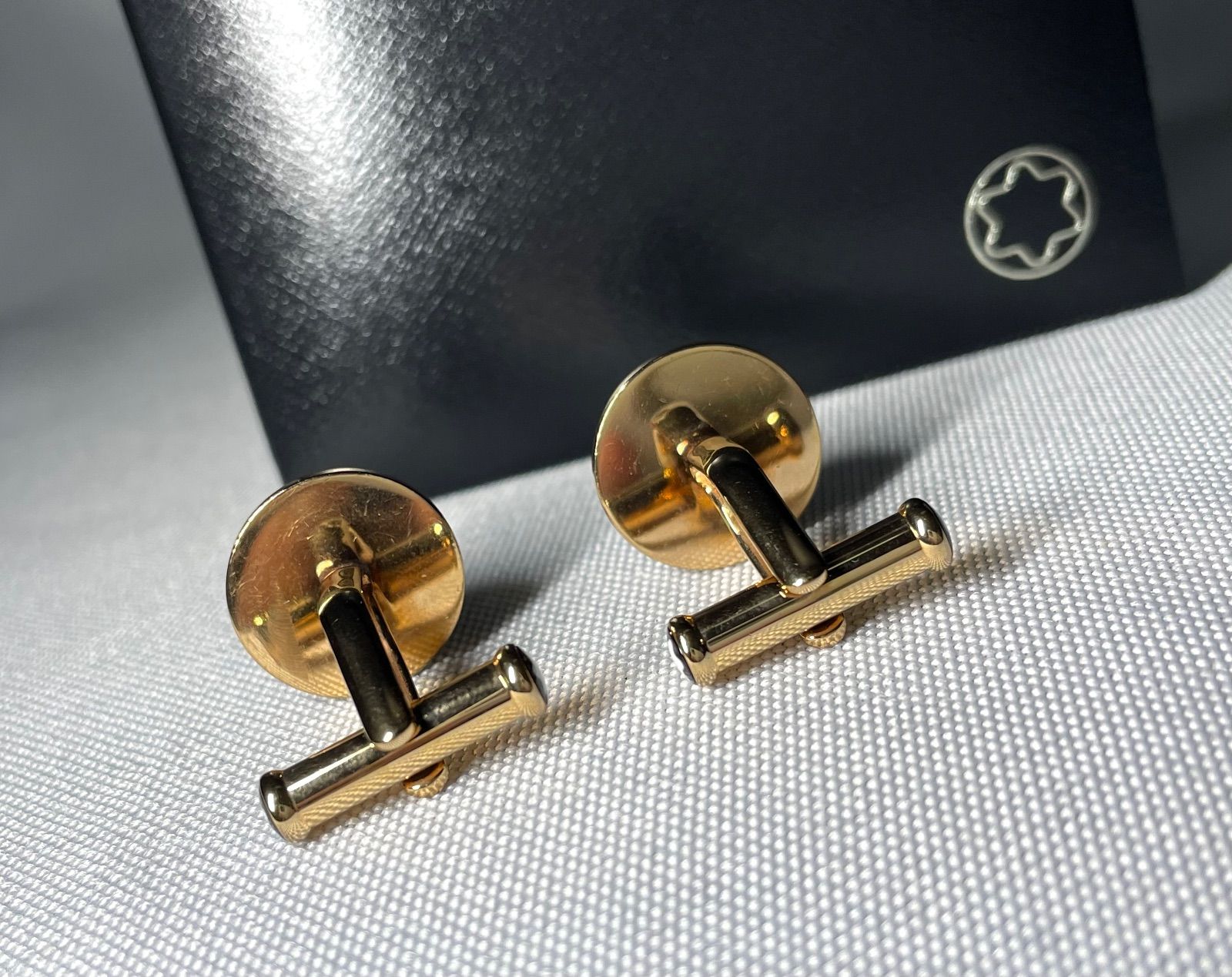 美品 希少 MONTBLANC モンブラン パターンライン ブランドロゴ文字