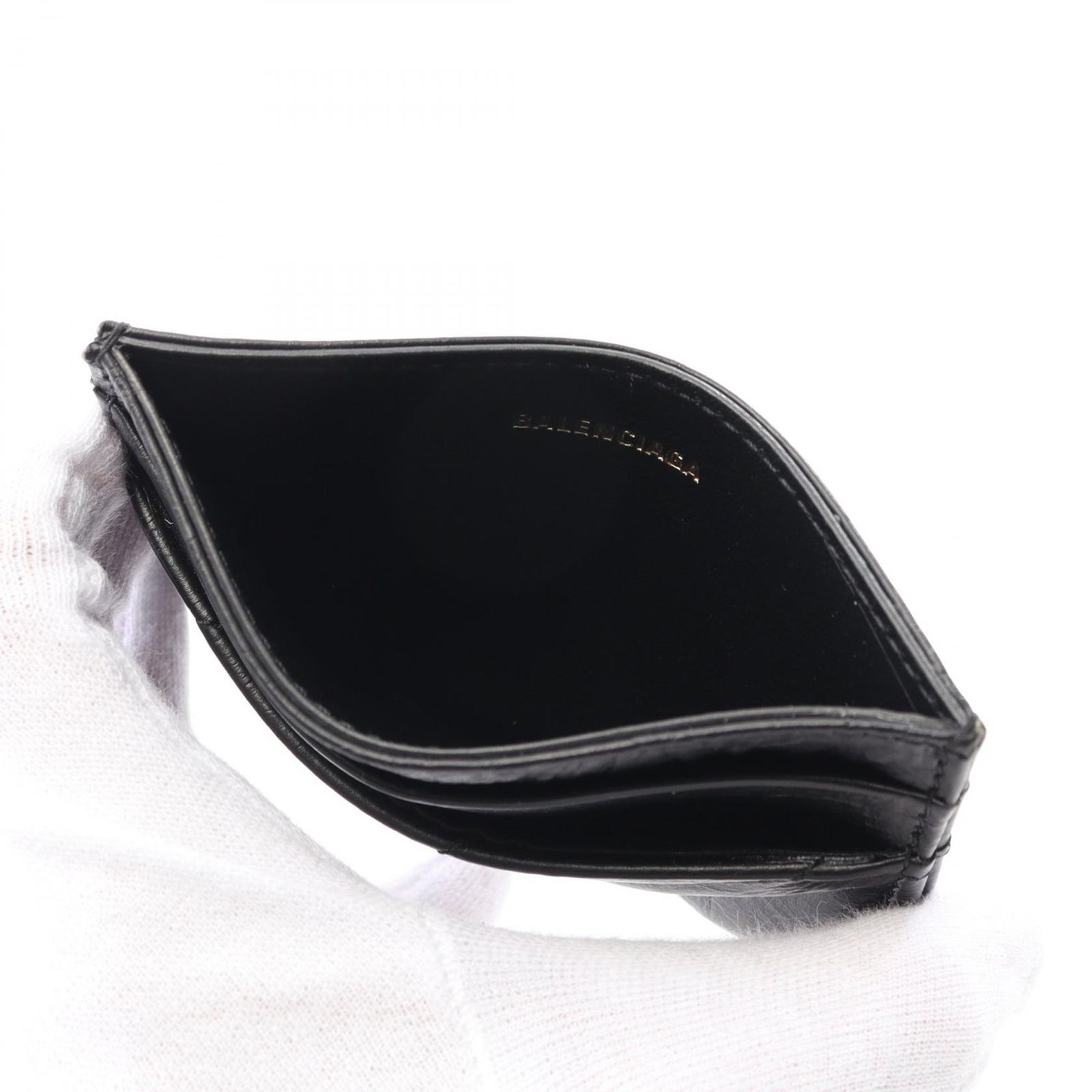 バレンシアガ BALENCIAGA カードケース CRUSH クラッシュ 