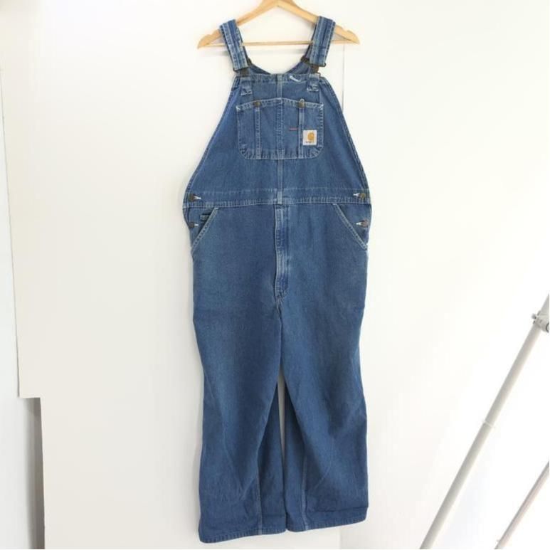 Carhartt DENIM OVERALL R 07 DST ブルー カーハート 10