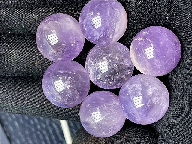 AAA級天然アメジスト丸玉七星陣B88G7/67G02B - メルカリ