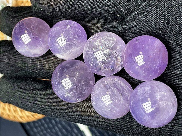 AAA級天然アメジスト丸玉七星陣B88G7/67G02B - メルカリ