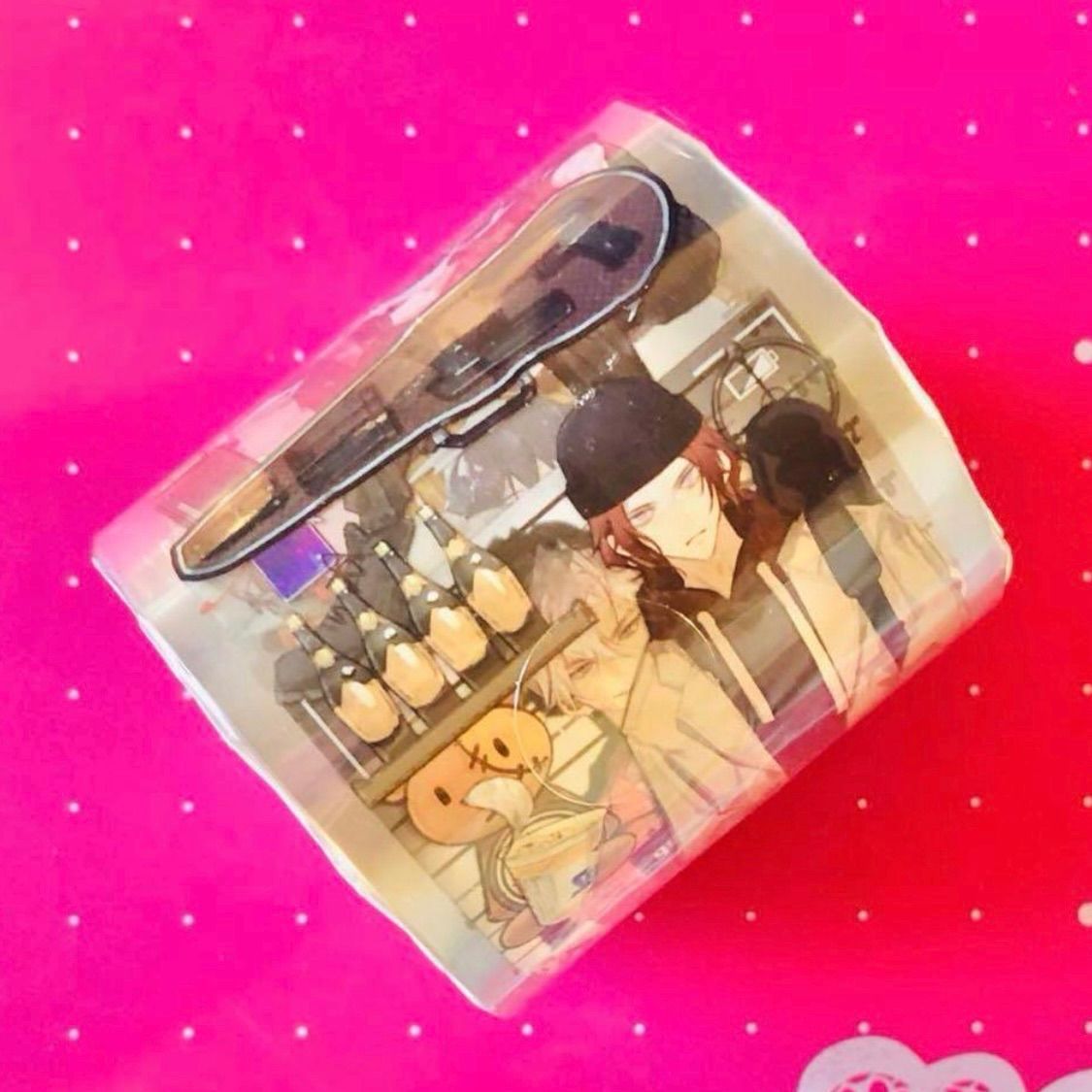 PET 5 cm 10 m 坏蛋设定 海外マスキングテープ 海外マステ 人物 男性