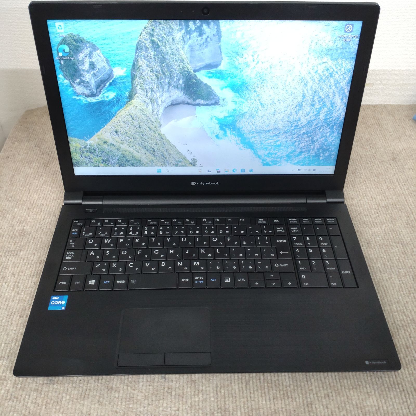 dynabook B 65 HS I 5 1135 G 7 8 GB DVDドライブ Win 11 バッテリー良好 カメラ内蔵 NB 170