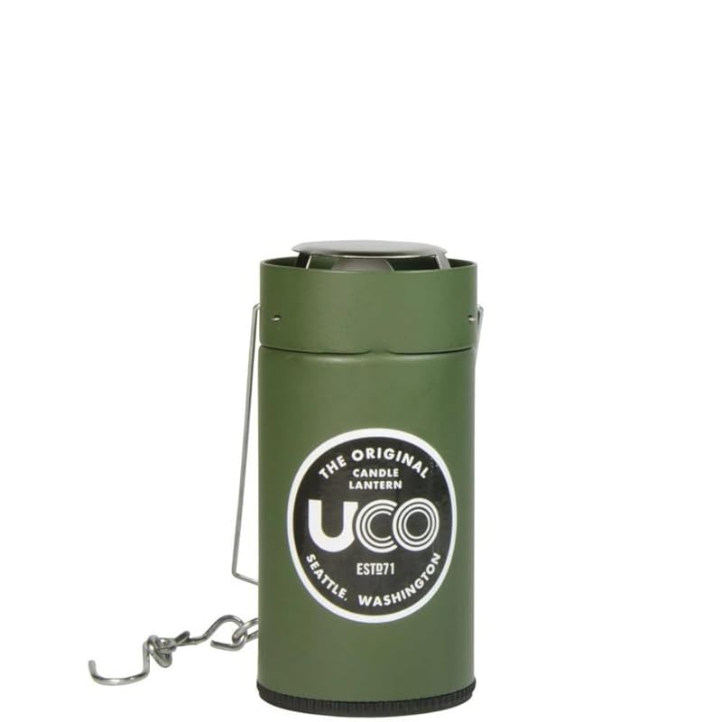 ☆彡UCO(ユーコ) アウトドア キャンプ キャンドルランタン グリーン 0