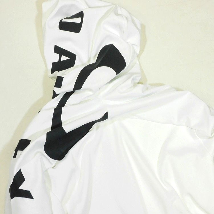 新品 定価13,800円 オークリー フーディージップジャケット L 白