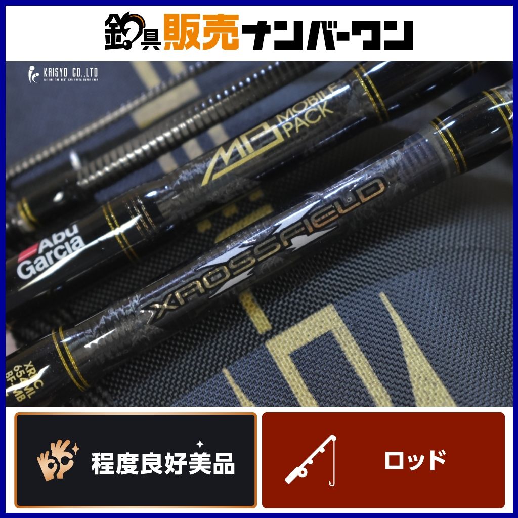 アブガルシア クロスフィールド XRFC 654 ML BF MB ベイトロッド AbuGarcia XROSSFIELD バス ブラックバス 釣り 等に