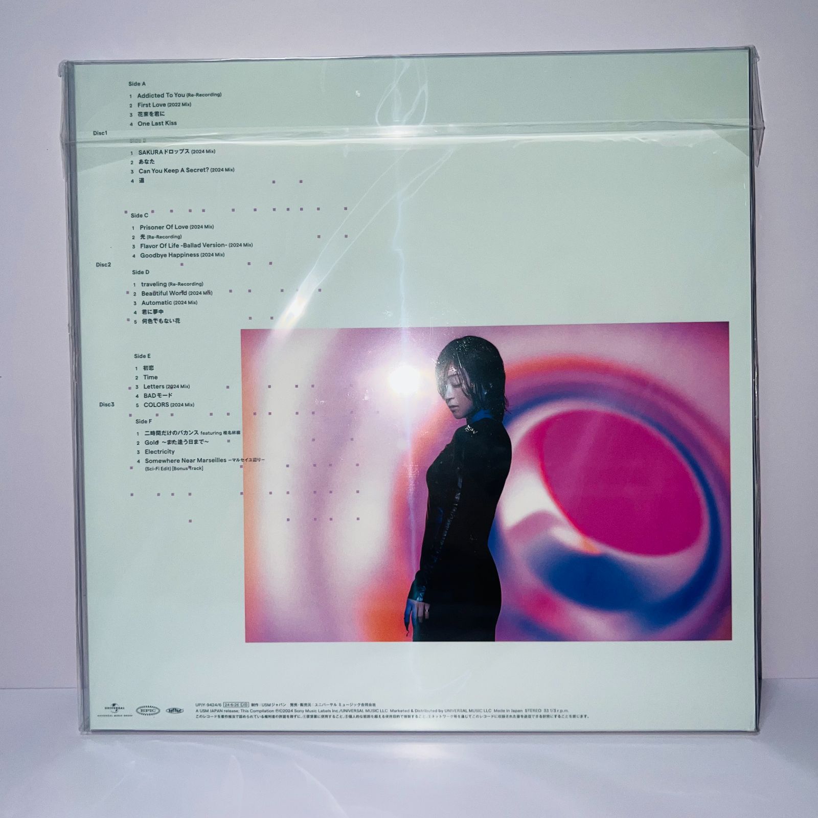 宇多田ヒカル SCIENCE FICTION レコード SCIENCE FICTION 宇多田ヒカル レコード LP 新品未開封 アナログ 生産