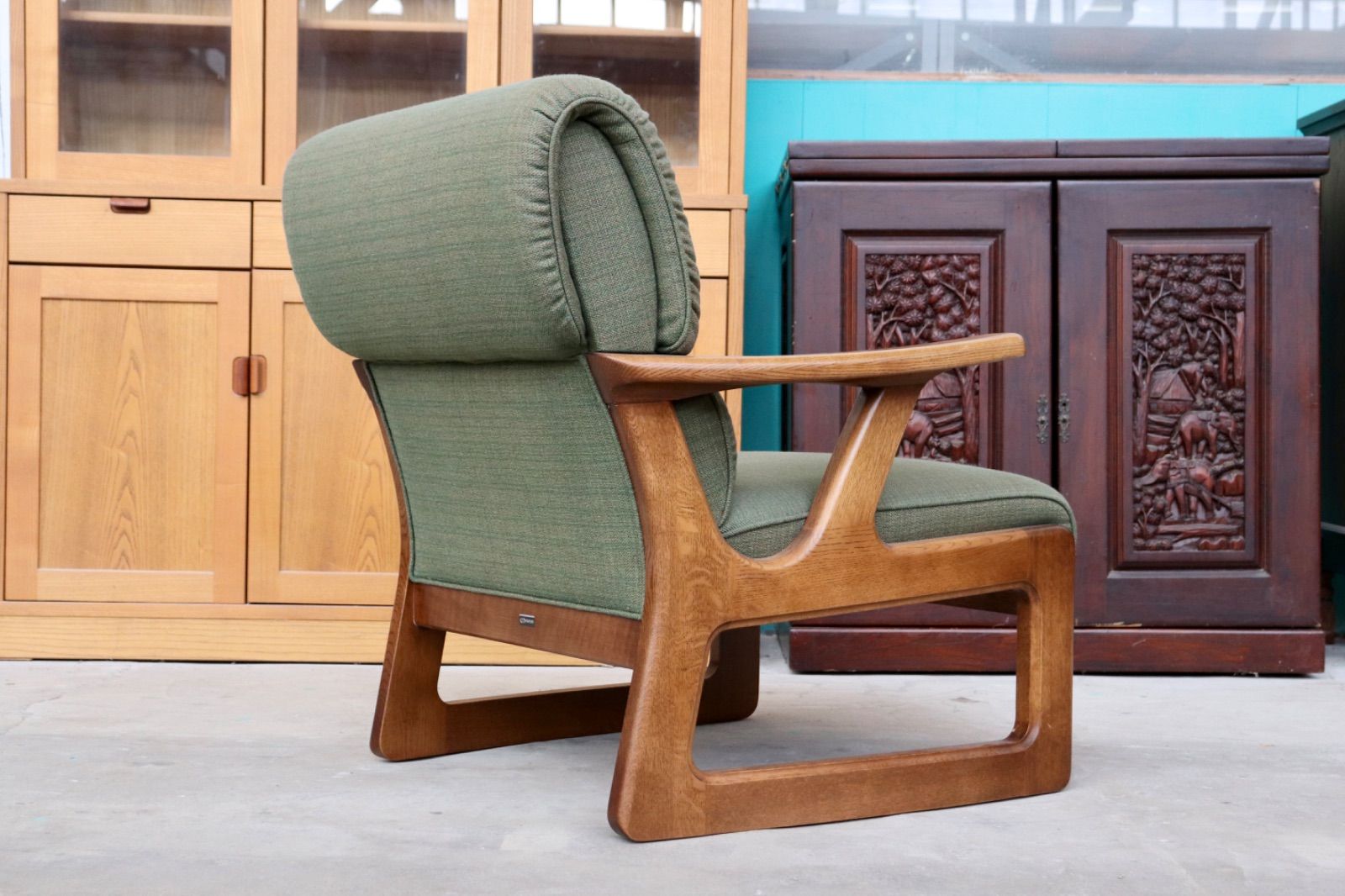 GMIK633B○maruni / マルニ 1人掛けソファ シングルソファ 1pソファ